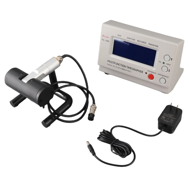 Timegrapher Watch Calibration Timing Machine - เครื่องทดสอบการเดินของนาฬิกาอัตโนมัติ Weishi NO.1000 แบบมัลติฟังก์ชัน พร้อมระบบปรับเทียบเวลาอัตโนมัติ