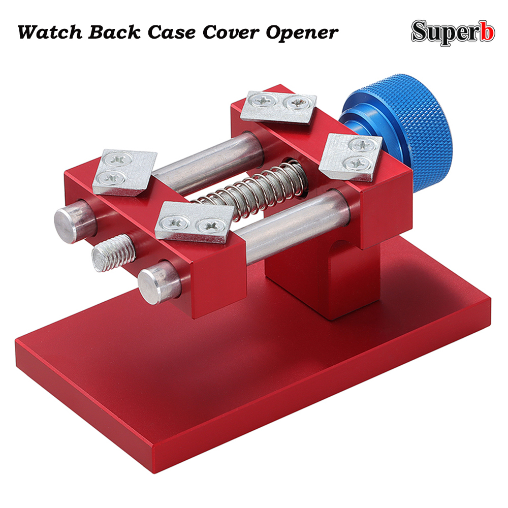 Watchmaker Repair Tool Kit Case Opener - เครื่องมือเปิดฝาหลังนาฬิกา เครื่องมือถอดวงแหวนขอบนาฬิกา เครื่องมือซ่อมนาฬิกา เครื่องมือเปลี่ยนแบตเตอรี่ สำหรับช่างซ่อมนาฬิกา