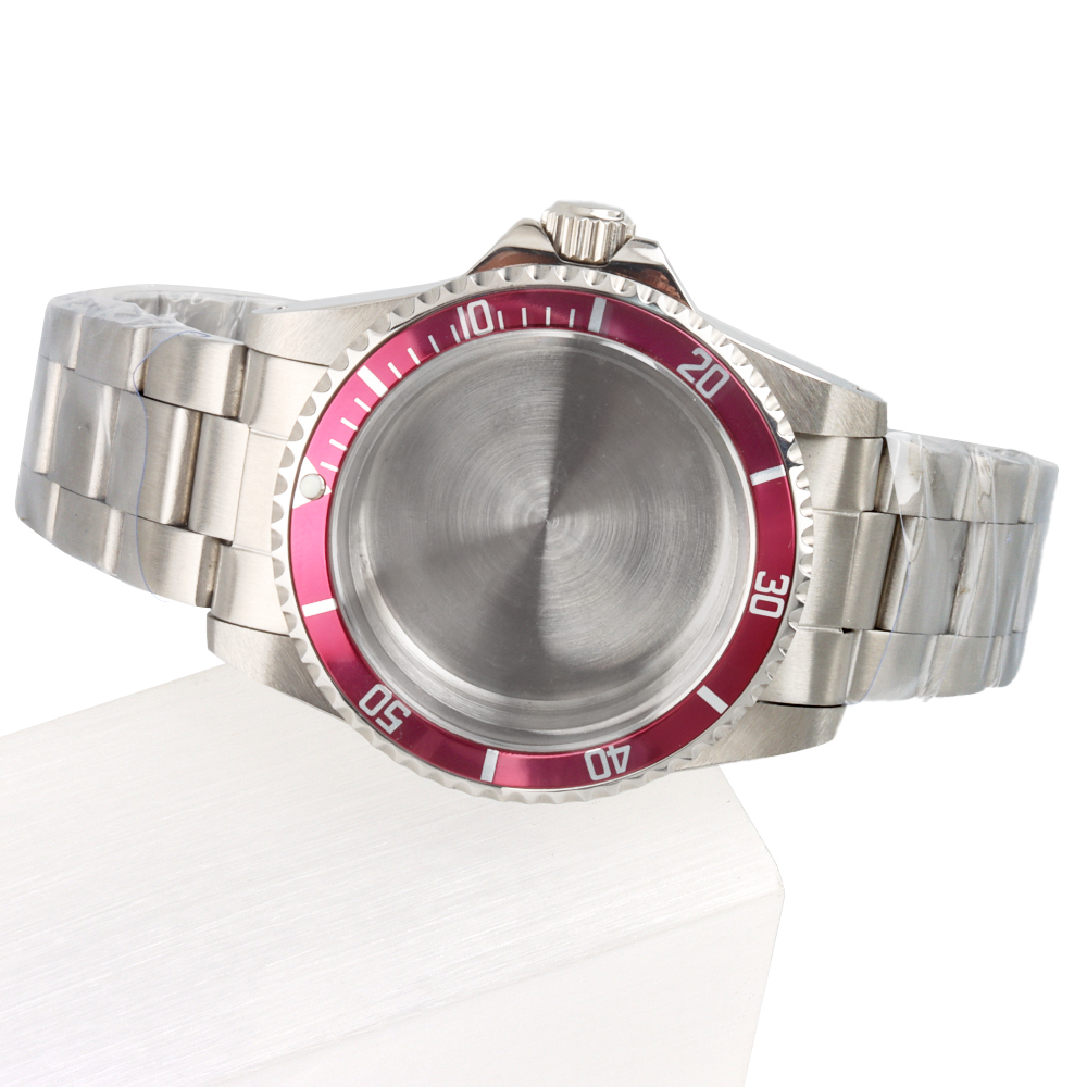 Solid Stainless Steel Watch Bracelet Jubilee - ตัวเรือนนาฬิกาวินเทจ ขนาด 39.5 มม. กระจกแซฟไฟร์ กันน้ำ