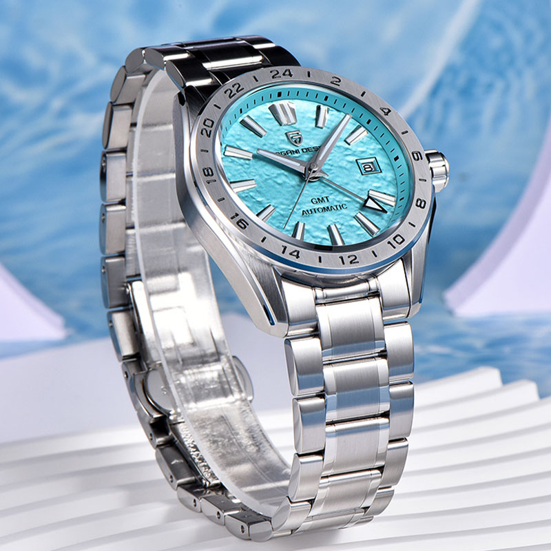 Men Mechanical Watch Sapphire Crystal - นาฬิกาข้อมือผู้ชาย PAGANI DESIGN รุ่นใหม่ PD-1792 กันน้ำ