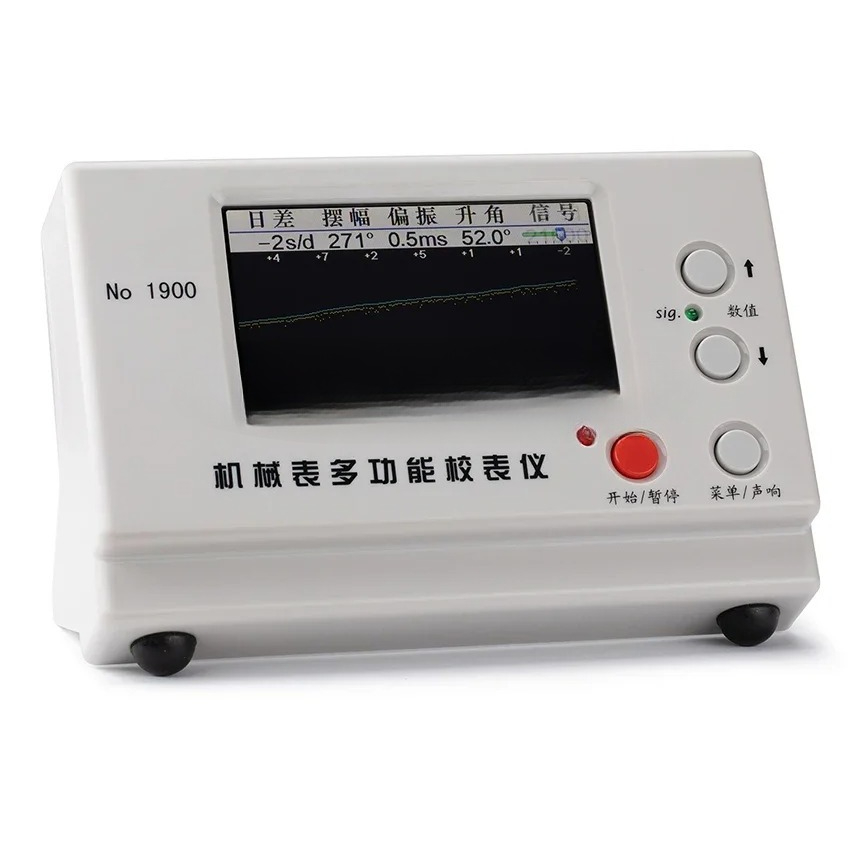 Timegrapher Watch Calibration Timing Machine - เว่ยชิ หมายเลข เครื่องทดสอบการตั้งเวลาของนาฬิกากลไก 1900 Timegrapher แบบมัลติฟังก์ชัน
