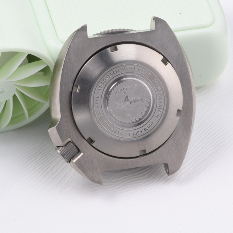 Automatic Dive Watch 200M Nh35 Movement - NH35 ตัวเรือนนาฬิกาดำน้ำไทเทเนียม 44 มม. 6105 ลายอะบาโลน