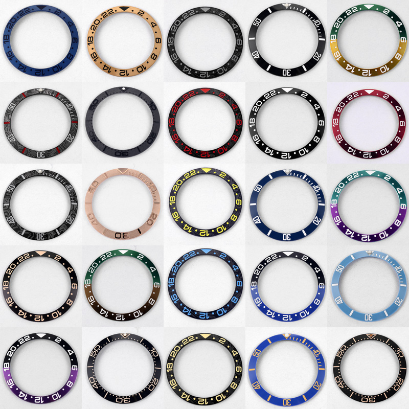 Watch Bezel Insert Ceramic Luminous - ขอบเซรามิกแบบลาดเอียงขนาด 38 มม. x 30.6 มม.