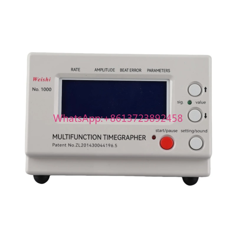 Timegrapher Watch Calibration Timing Machine - เครื่องทดสอบการจับเวลาของนาฬิกาแบบกลไก Weishi เครื่องมัลติฟังก์ชั่น Timegrapher NO. เครื่องตั้งเวลาปรับเทียบอัตโนมัติ
