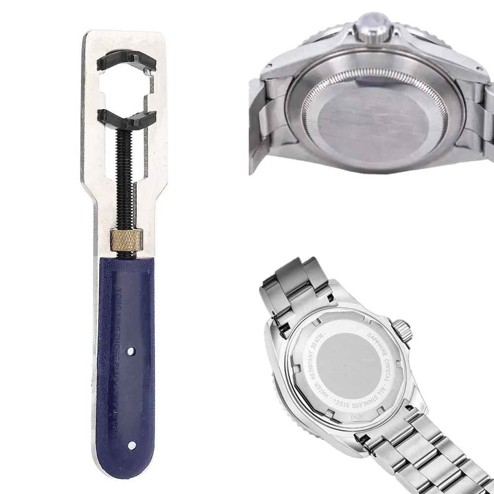 Watchmaker Repair Tool Kit Case Opener - 14-35 มม.โลหะนาฬิกาฝาครอบด้านหลังเปิดประแจด้านหลังกรณีRemover Backcoverลบเครื่องมือช่างซ่อมนาฬิกานาฬิกาซ่อมเครื่องมือ