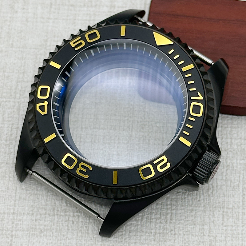 Sapphire Watch Crystal Double Domed - ตัวเรือนนาฬิกา Mod SKX007 SKX009 ทรงโดม กระจกแซฟไฟร์สองชั้น