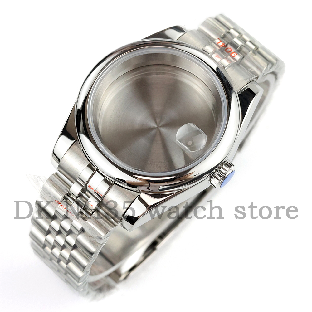 Solid Stainless Steel Watch Bracelet Jubilee - ตัวเรือนนาฬิกาสแตนเลสสตีล 316L สีเงิน ขนาด 36 มม.