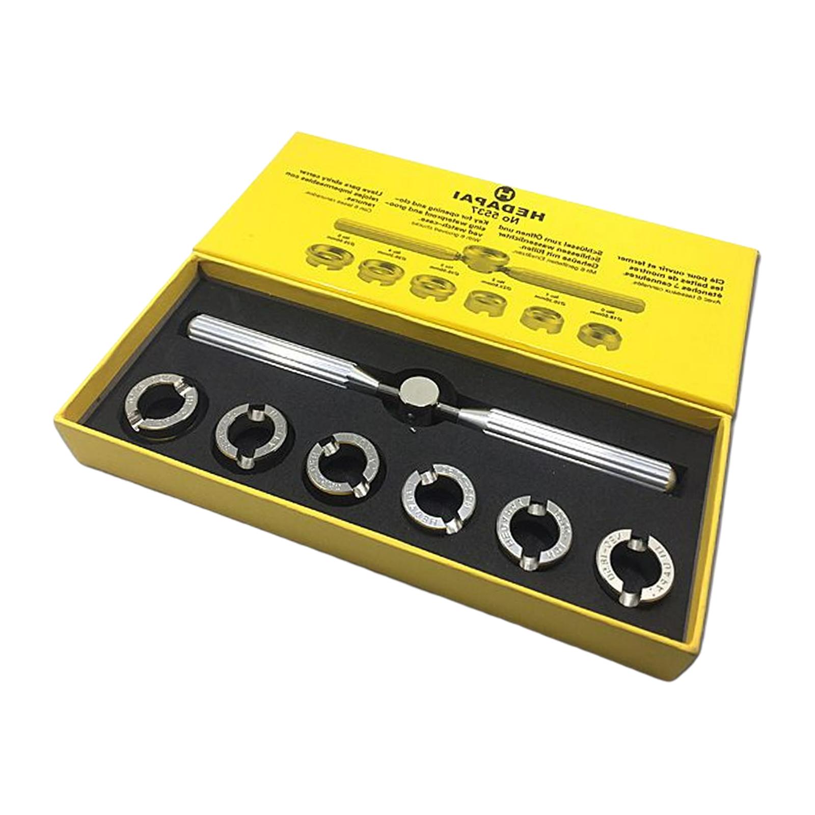 ชุดเครื่องมือเปิดฝาหลังนาฬิกาค - Watchmaker Repair Tool Kit Case Opener บทวิจารณ์และราคา