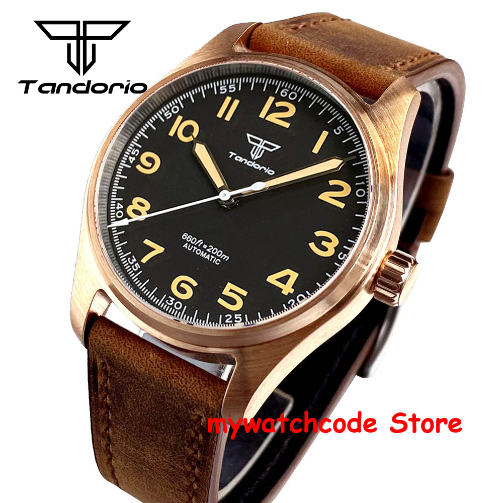 นาฬิกาข้อมือผู้ชายแบบกำหนดเอง  - Men Mechanical Watch Sapphire Crystal บทวิจารณ์และราคา