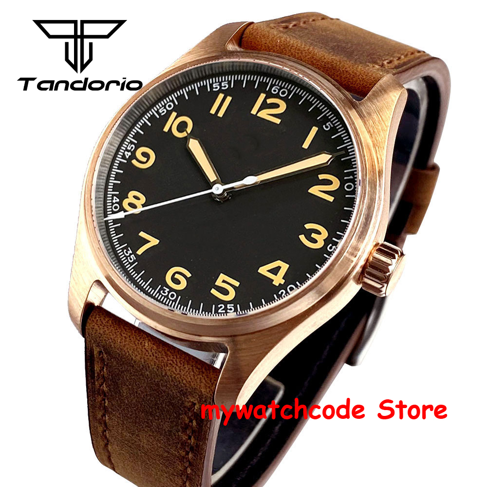นาฬิกาข้อมือผู้ชายแบบกำหนดเอง  - Men Mechanical Watch Sapphire Crystal บทวิจารณ์และราคา