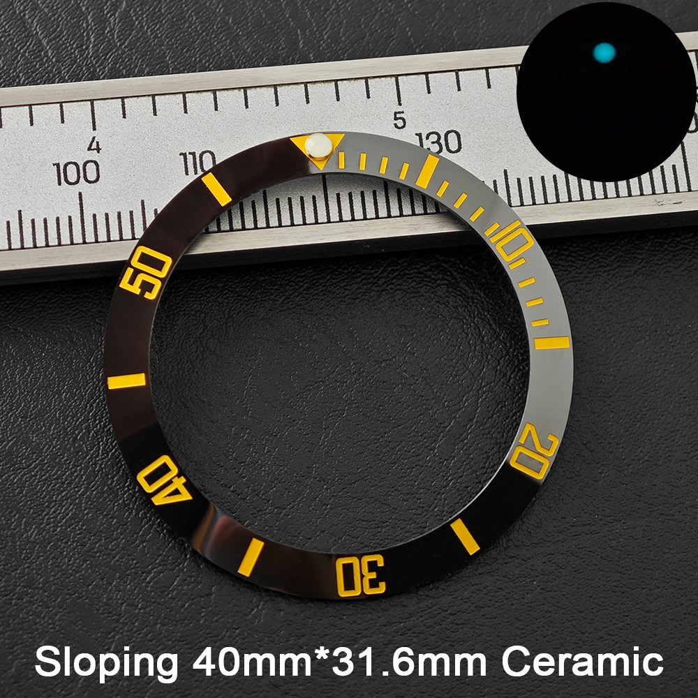 ขอบเซรามิกอะลูมิเนียมเรืองแสงส - Watch Bezel Insert Ceramic Luminous บทวิจารณ์และราคา