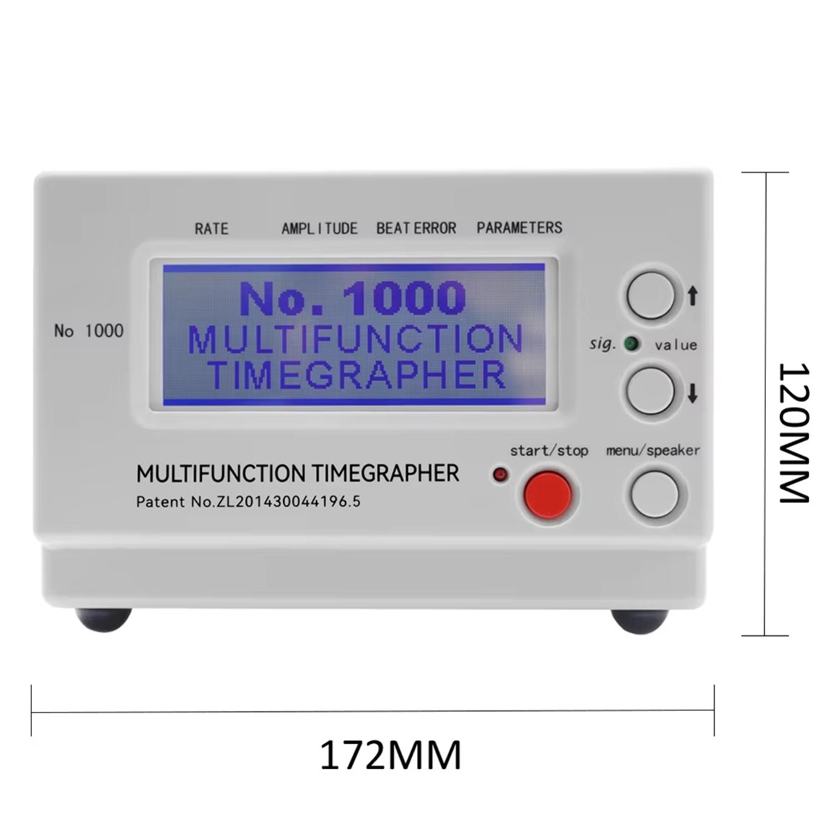 เครื่องทดสอบจังหวะการทำงานของน - Timegrapher Watch Calibration Timing Machine บทวิจารณ์และราคา