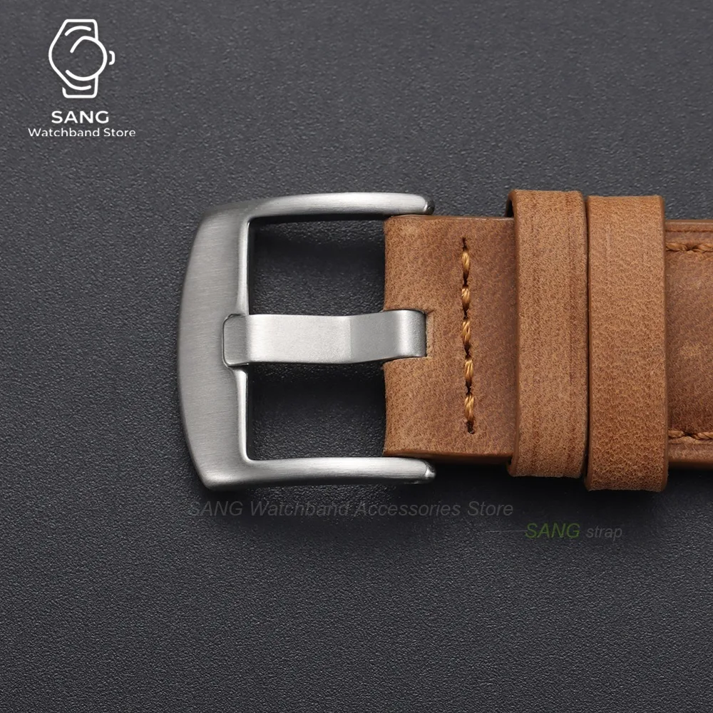 18 มม. 20 มม. 22 มม. ตัวล็อคแบ - Leather Watch Strap Quick Release 20Mm 22Mm บทวิจารณ์และราคา