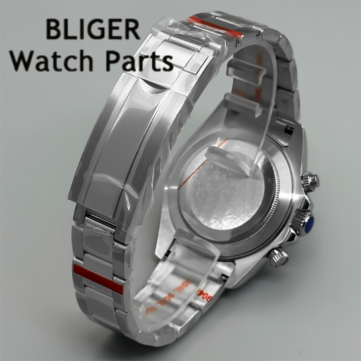 BLIGER หน้าปัดแพนด้าสีดำกรอบหล - Men Mechanical Watch Sapphire Crystal บทวิจารณ์และราคา