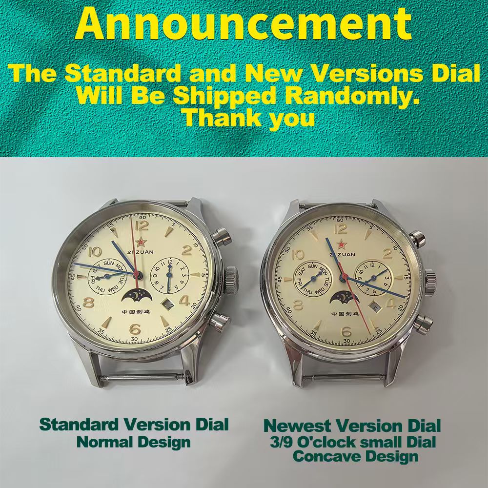 SEAKOSS ไพลอตนาฬิกาข้อมือผู้ชา - Chronograph Mechanical Watch Seagull 1963 บทวิจารณ์และราคา