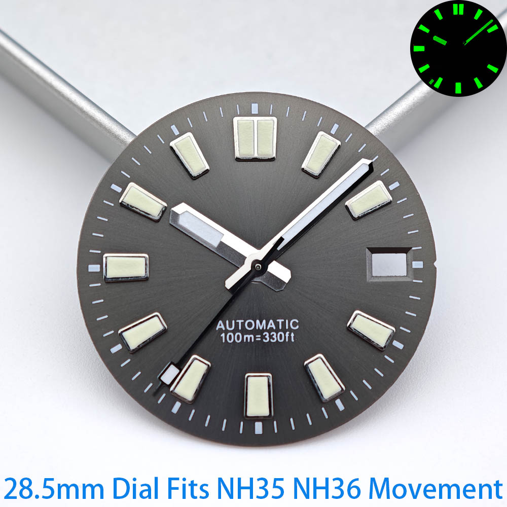 ลดราคาพิเศษ หน้าปัดและเข็มนาฬิ - Watch Hands Set Luminous Replacement Nh35 บทวิจารณ์และราคา