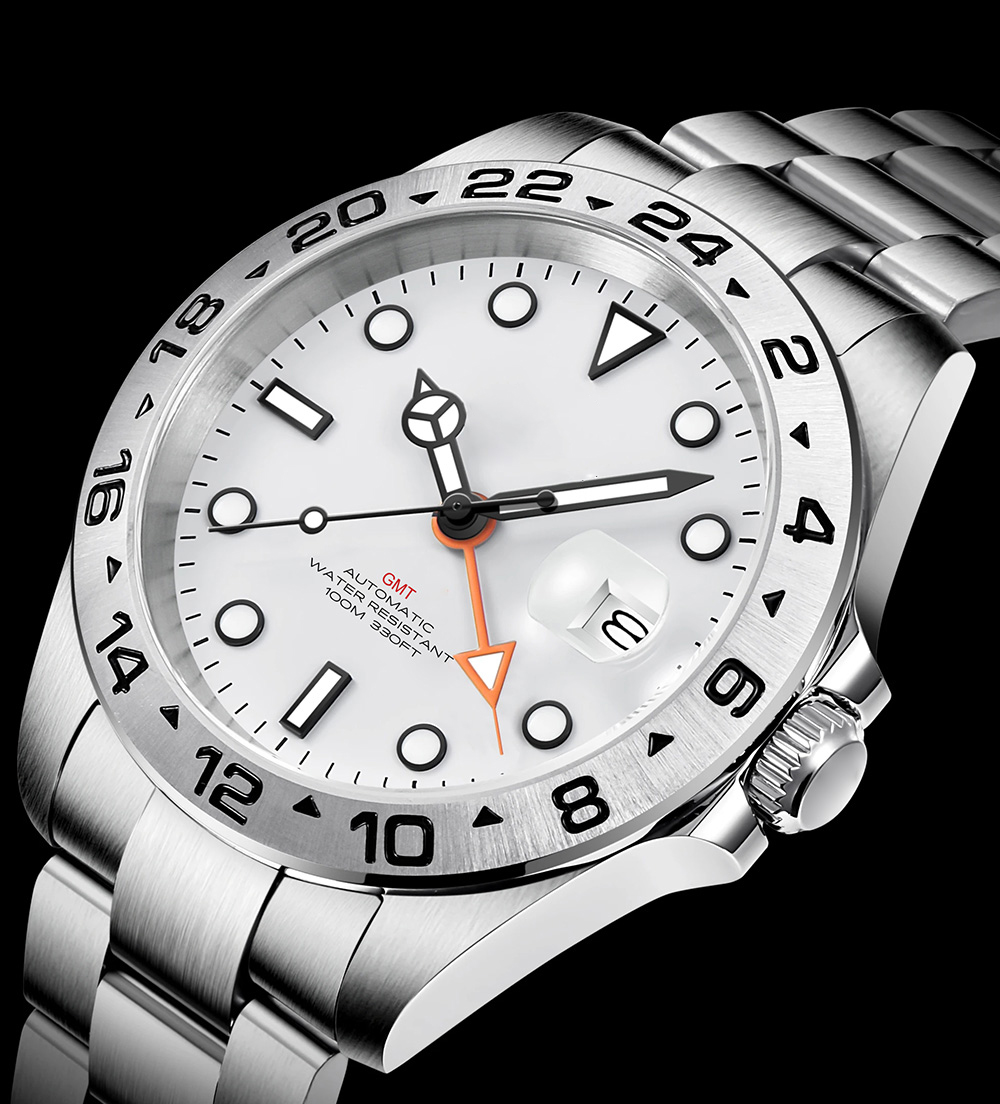 CUSTOM Luxury 39 มม.NH34 อัตโน - Men Mechanical Watch Sapphire Crystal บทวิจารณ์และราคา