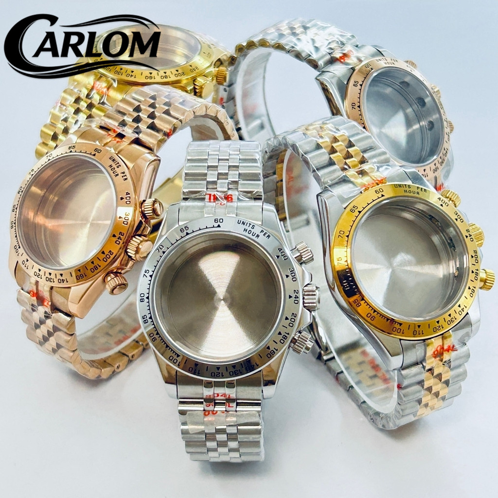 ตัวเรือนนาฬิกาขนาด 39 มม. สีเง - Solid Stainless Steel Watch Bracelet Jubilee บทวิจารณ์และราคา