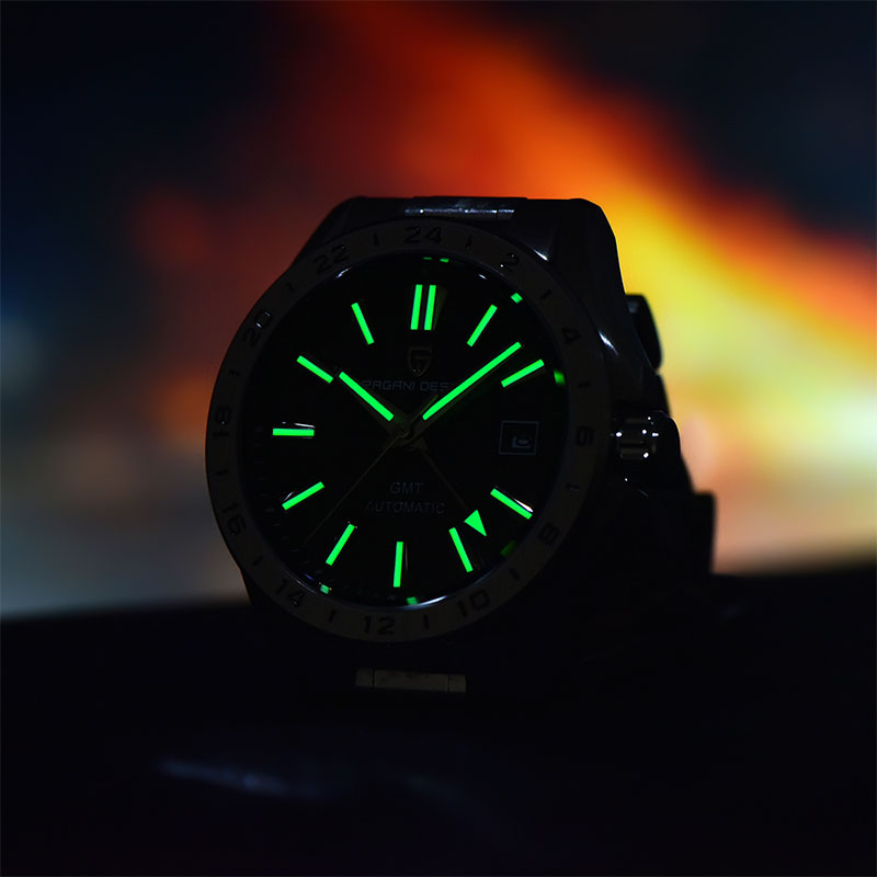 นาฬิกาข้อมือผู้ชาย PAGANI DESI - Men Mechanical Watch Sapphire Crystal บทวิจารณ์และราคา