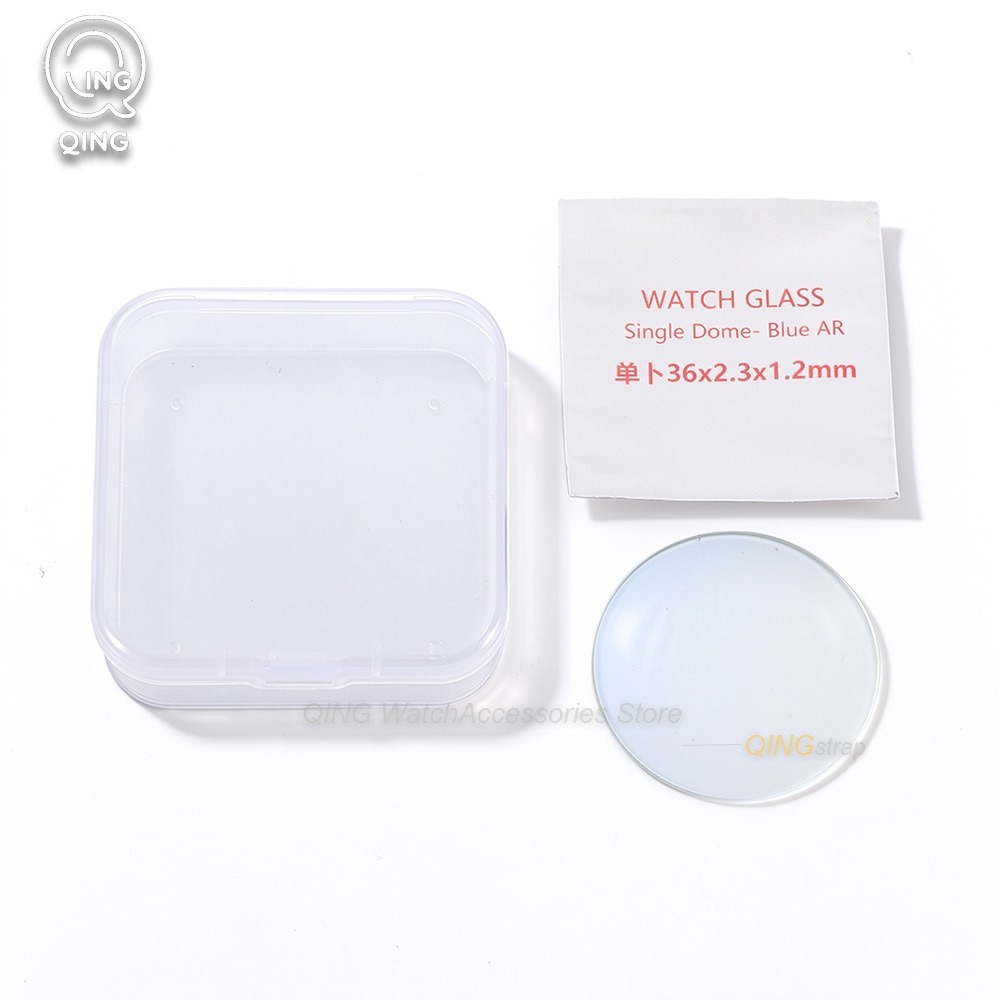 กระจกนาฬิกาแซฟไฟร์สำหรับเปลี่ย - Sapphire Watch Crystal Double Domed บทวิจารณ์และราคา