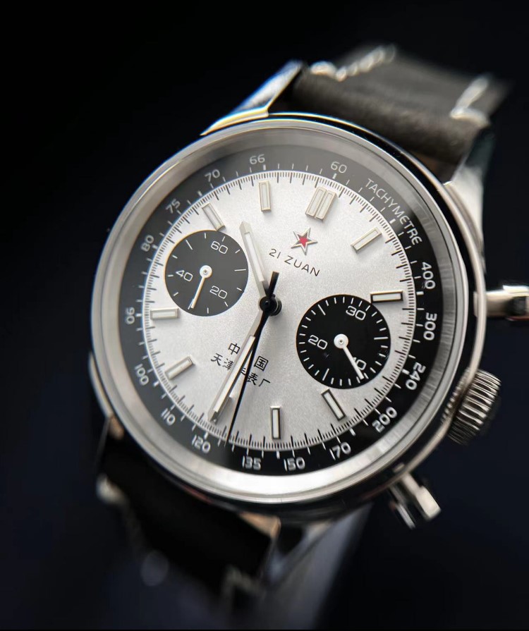 SEA-GULL นาฬิกาแพนด้าโครโนกราฟ - Chronograph Mechanical Watch Seagull 1963 บทวิจารณ์และราคา