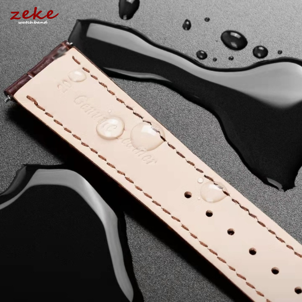 สายนาฬิกาหนังลูกวัวแท้ ขนาด 14 - Leather Watch Strap Quick Release 20Mm 22Mm บทวิจารณ์และราคา