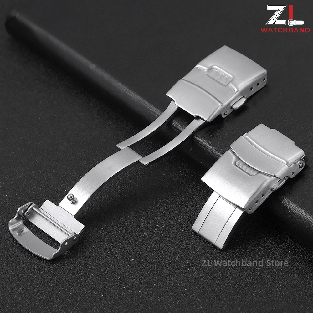 หัวเข็มขัดนาฬิกาสแตนเลส ขนาด 1 - Leather Watch Strap Quick Release 20Mm 22Mm บทวิจารณ์และราคา