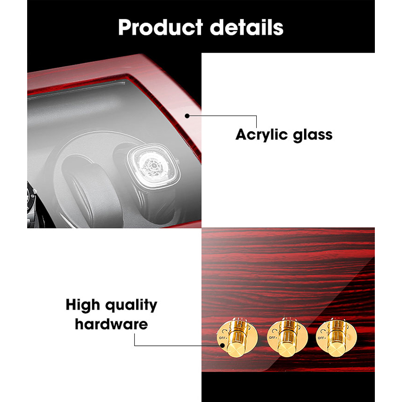MELANCY Luxury 6 + 7 นาฬิกาอัต - Watch Winder Automatic Dual Watch Box บทวิจารณ์และราคา