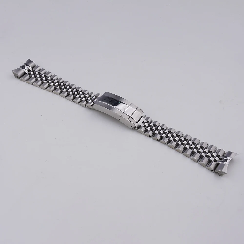 Rolamy 22 มม.Jubilee นาฬิกาสํา - Solid Stainless Steel Watch Bracelet Jubilee บทวิจารณ์และราคา