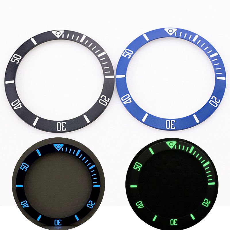 Luxury 40 มม.สีดําเซรามิค BEZE - Watch Bezel Insert Ceramic Luminous บทวิจารณ์และราคา