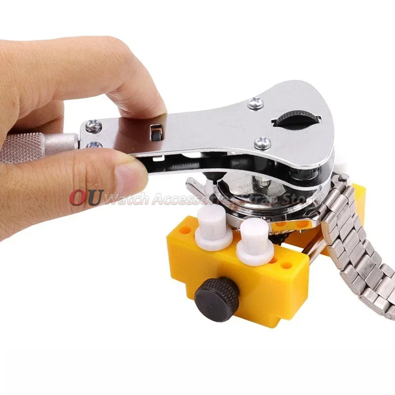 เครื่องมือเปิดฝาหลังนาฬิกาแบบป - Watchmaker Repair Tool Kit Case Opener บทวิจารณ์และราคา