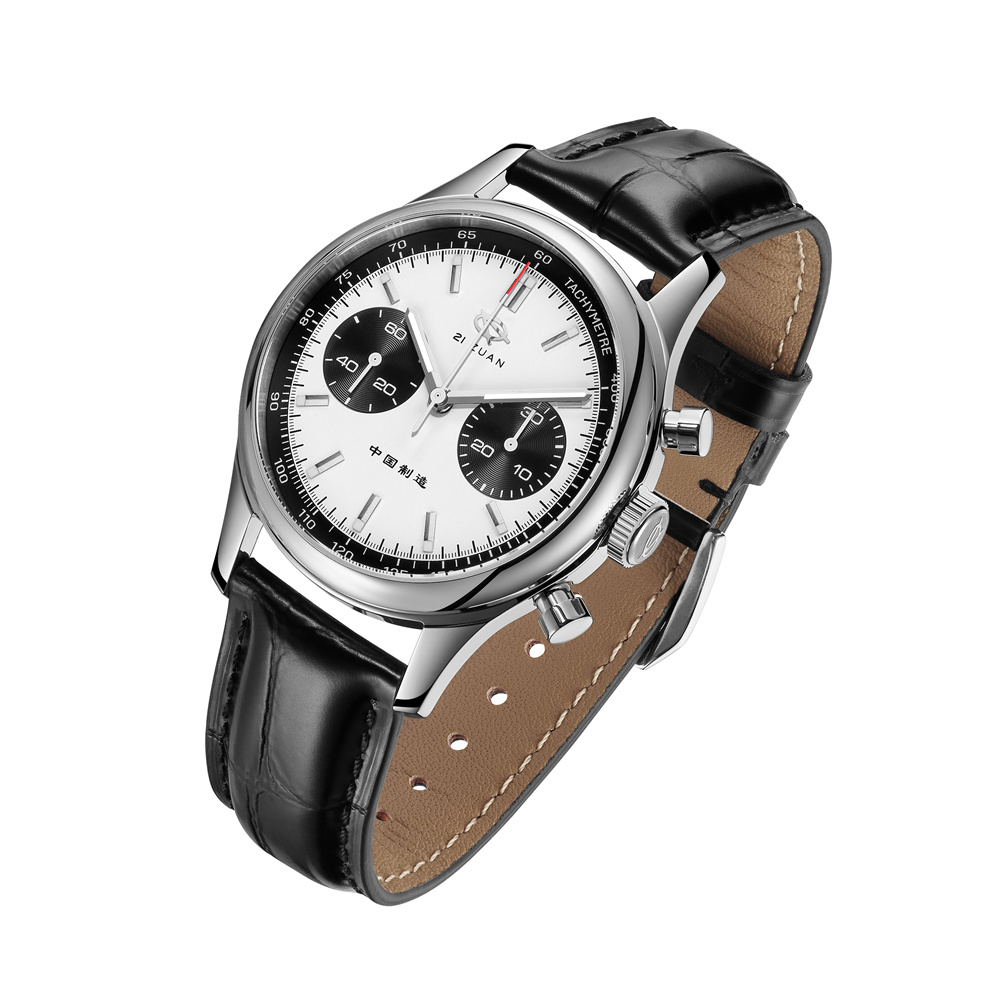SEAKOSS 1963 Panda Chronograph - Chronograph Mechanical Watch Seagull 1963 บทวิจารณ์และราคา