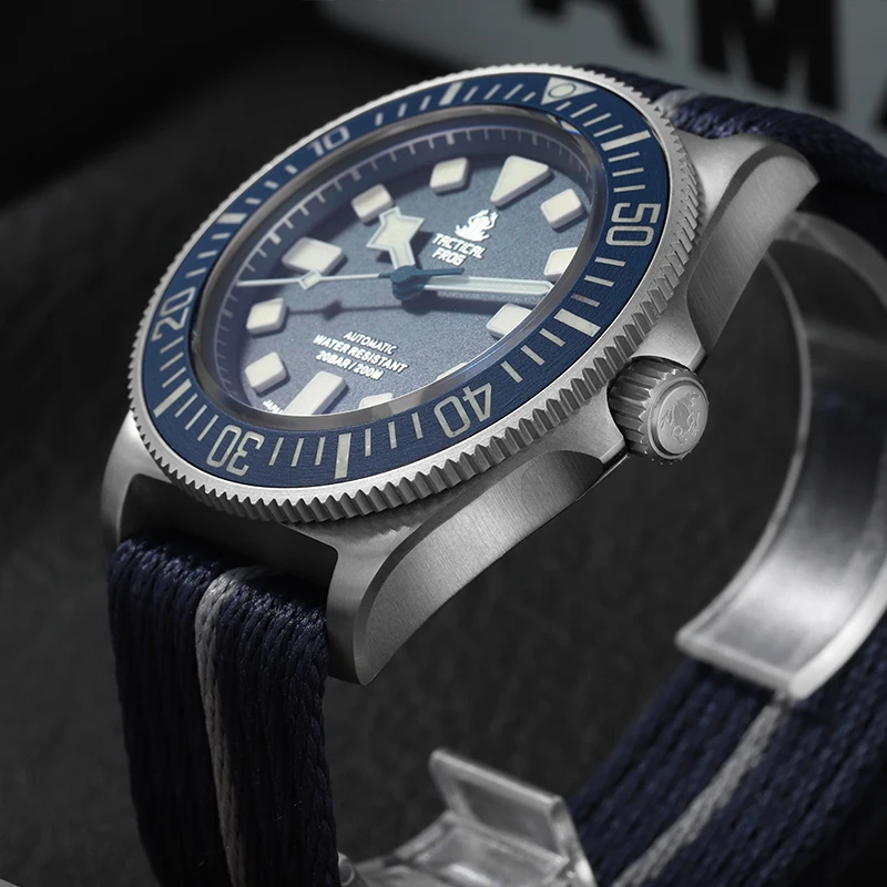 ยุทธวิธีกบไทเทเนียมนาฬิกา FX-D - Automatic Dive Watch 200M Nh35 Movement บทวิจารณ์และราคา