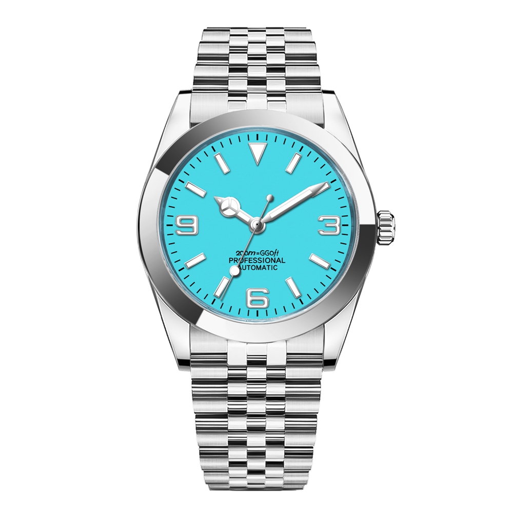 โลโก้แบบกำหนดเอง นาฬิกาหรู NH3 - Men Mechanical Watch Sapphire Crystal บทวิจารณ์และราคา