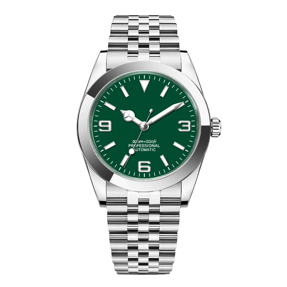 โลโก้แบบกำหนดเอง นาฬิกาหรู NH3 - Men Mechanical Watch Sapphire Crystal บทวิจารณ์และราคา