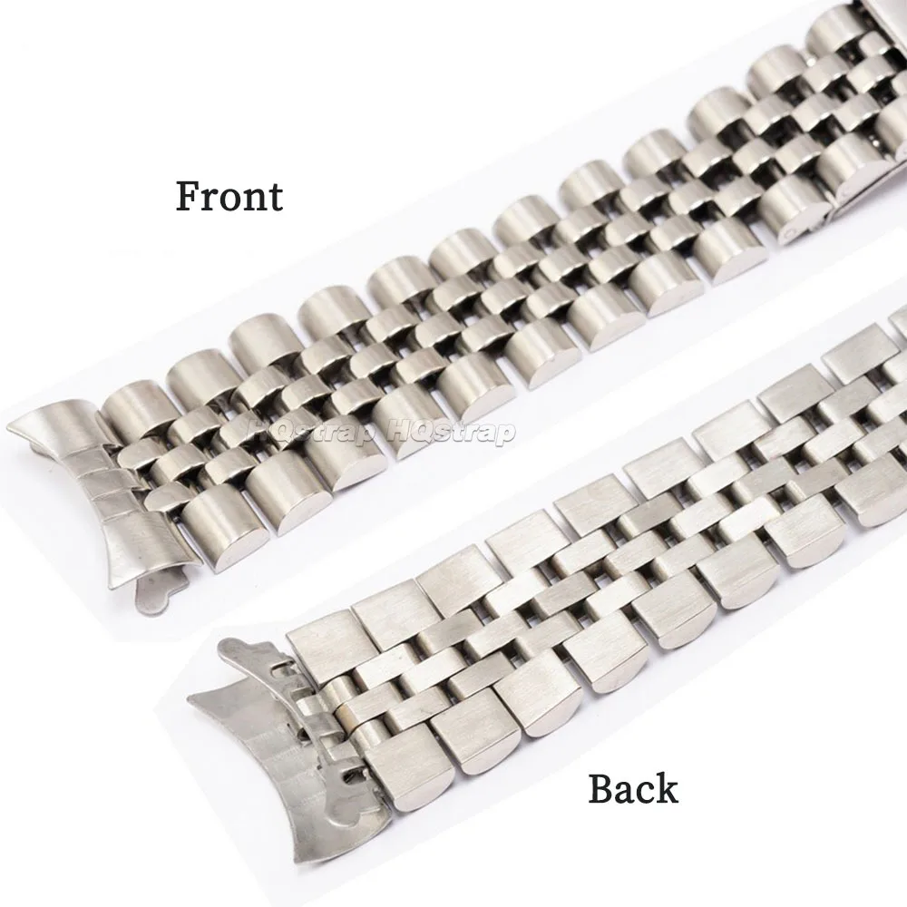 สายนาฬิกาโลหะสําหรับ Rolex DAT - Solid Stainless Steel Watch Bracelet Jubilee บทวิจารณ์และราคา