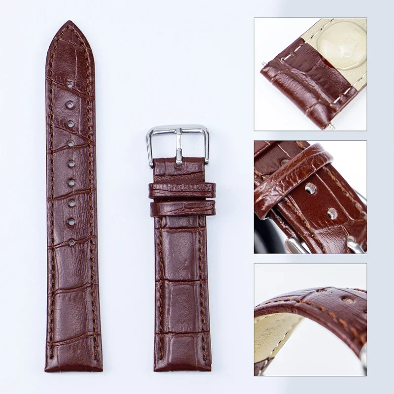 Universal เปลี่ยนสายนาฬิกาหนัง - Leather Watch Strap Quick Release 20Mm 22Mm บทวิจารณ์และราคา