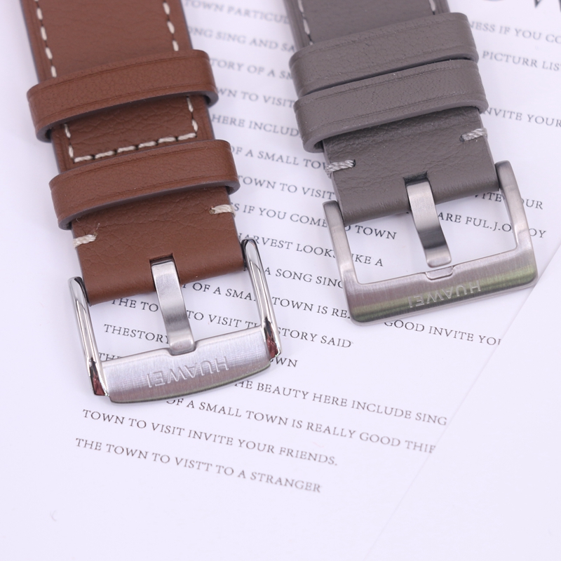 สายนาฬิกา Huawei GT3 Pro 46 มม - Leather Watch Strap Quick Release 20Mm 22Mm บทวิจารณ์และราคา