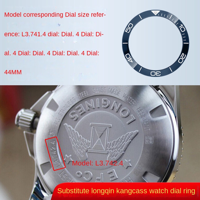 สีฟ้าสีเขียวสีดำเรืองแสงเซรามิ - Watch Bezel Insert Ceramic Luminous บทวิจารณ์และราคา