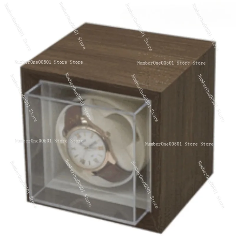 กล่องหมุนนาฬิกาอัตโนมัติแบบกลไ - Watch Winder Automatic Dual Watch Box บทวิจารณ์และราคา
