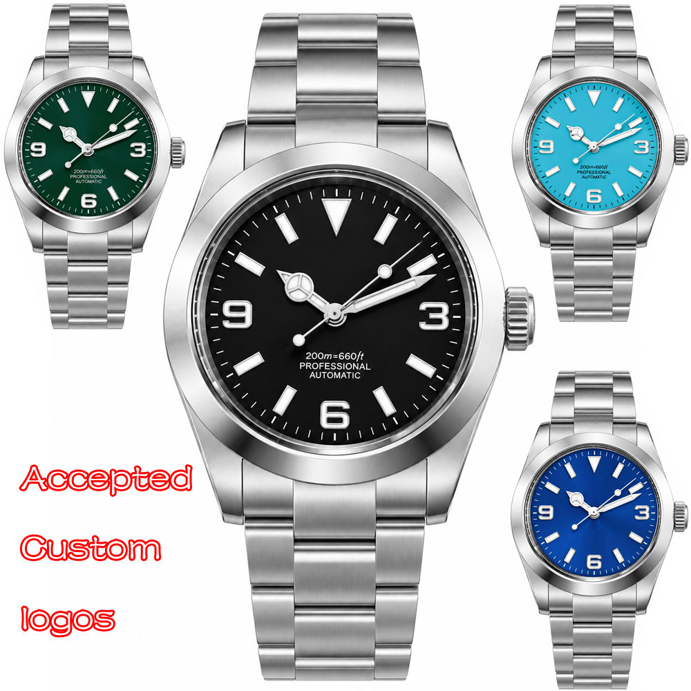 นาฬิกาข้อมือ Corgeut ระบบออโตเ - Men Mechanical Watch Sapphire Crystal บทวิจารณ์และราคา