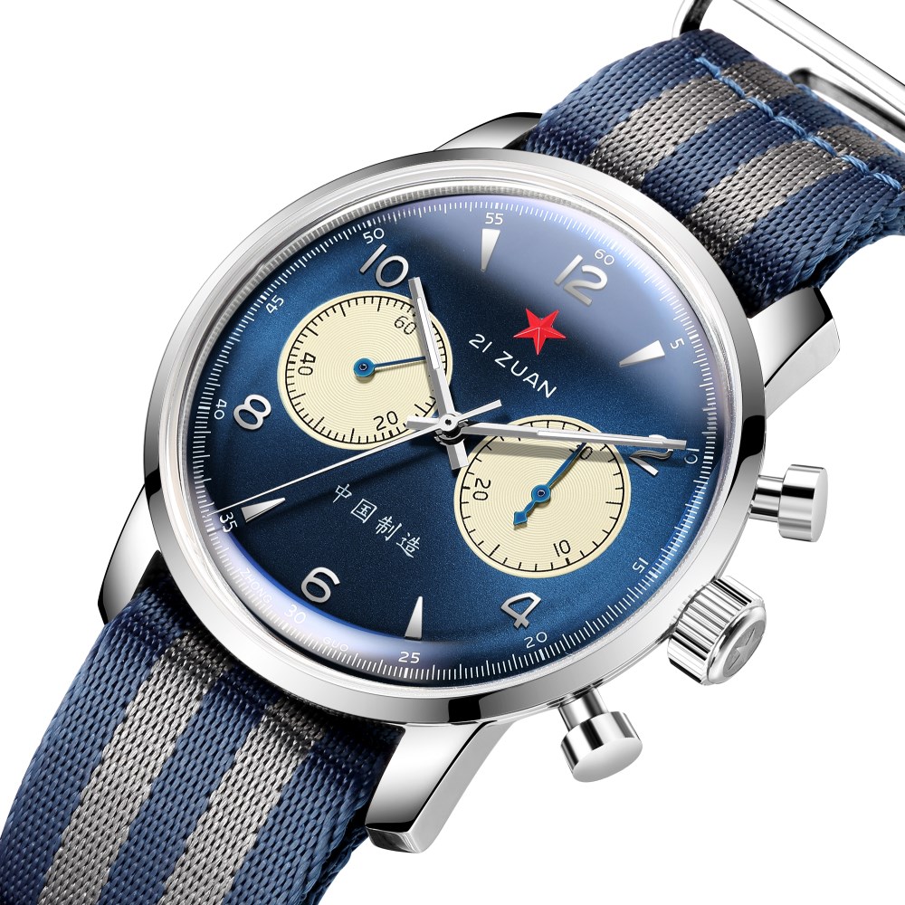 SEAKOSS 1963 นาฬิกาข้อมือผู้ชา - Chronograph Mechanical Watch Seagull 1963 บทวิจารณ์และราคา