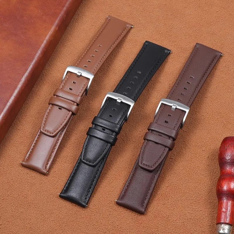 สายนาฬิกาหนังแท้สําหรับ CMF นา - Leather Watch Strap Quick Release 20Mm 22Mm บทวิจารณ์และราคา