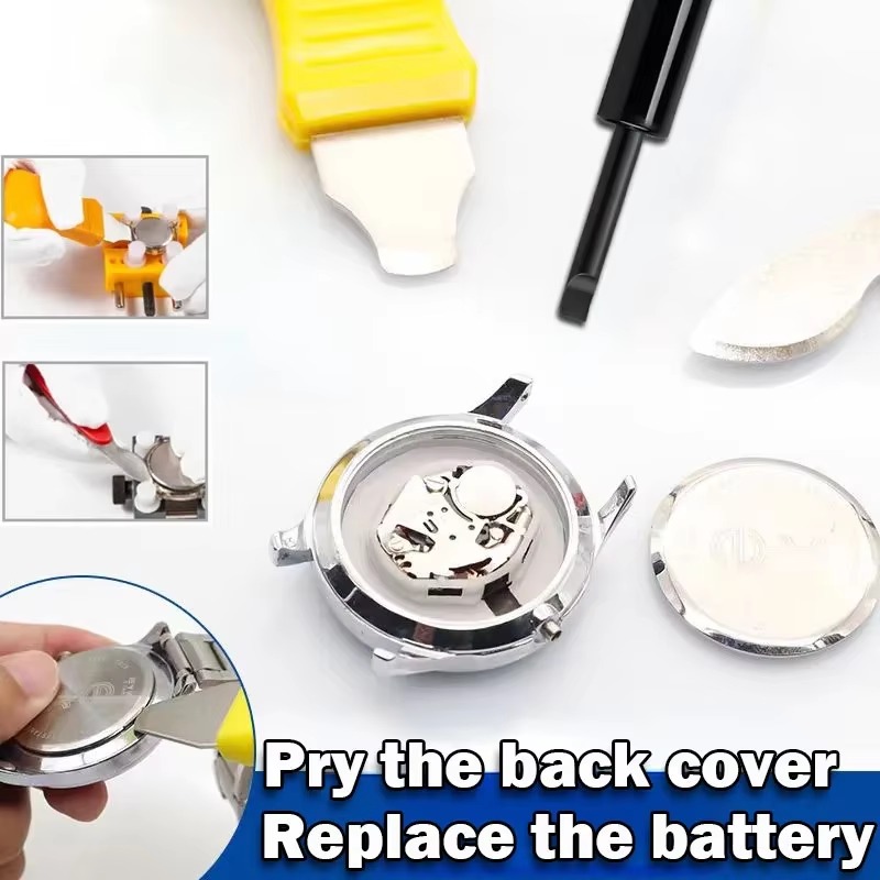 HOT3PCS เครื่องมือเปิดฝาหลังนา - Watchmaker Repair Tool Kit Case Opener บทวิจารณ์และราคา