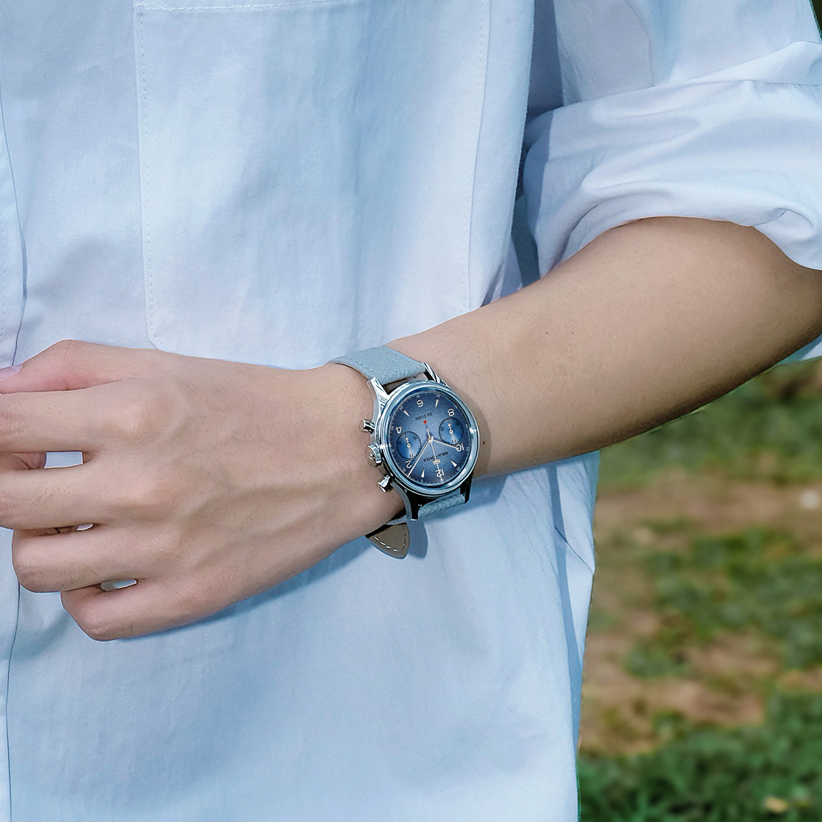 นาฬิกา Seagull 1963 รุ่น Auror - Chronograph Mechanical Watch Seagull 1963 บทวิจารณ์และราคา
