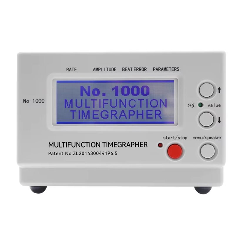 เครื่องทดสอบเวลาของนาฬิกาจักรก - Timegrapher Watch Calibration Timing Machine บทวิจารณ์และราคา