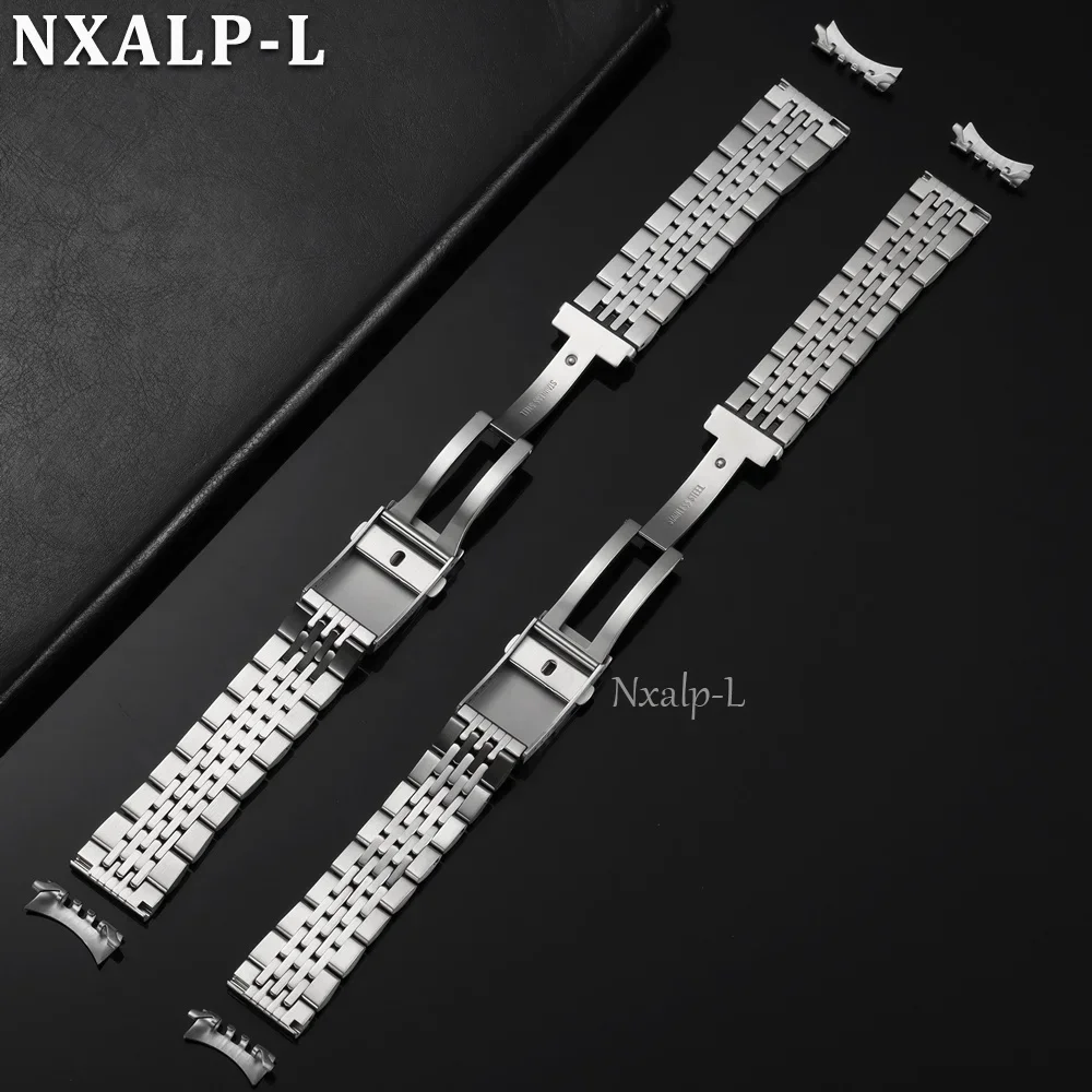 สายนาฬิกาสแตนเลสสตีล 316L ขนาด - Solid Stainless Steel Watch Bracelet Jubilee บทวิจารณ์และราคา