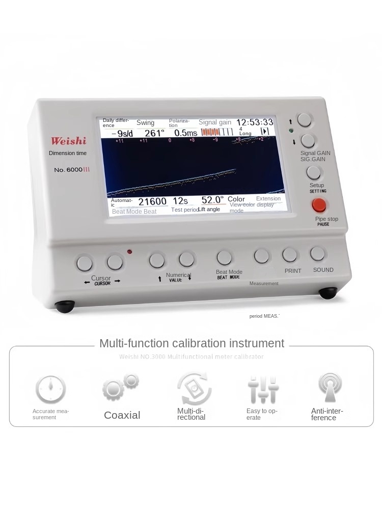 เครื่องมือวินิจฉัย MTG-6000 เค - Timegrapher Watch Calibration Timing Machine บทวิจารณ์และราคา
