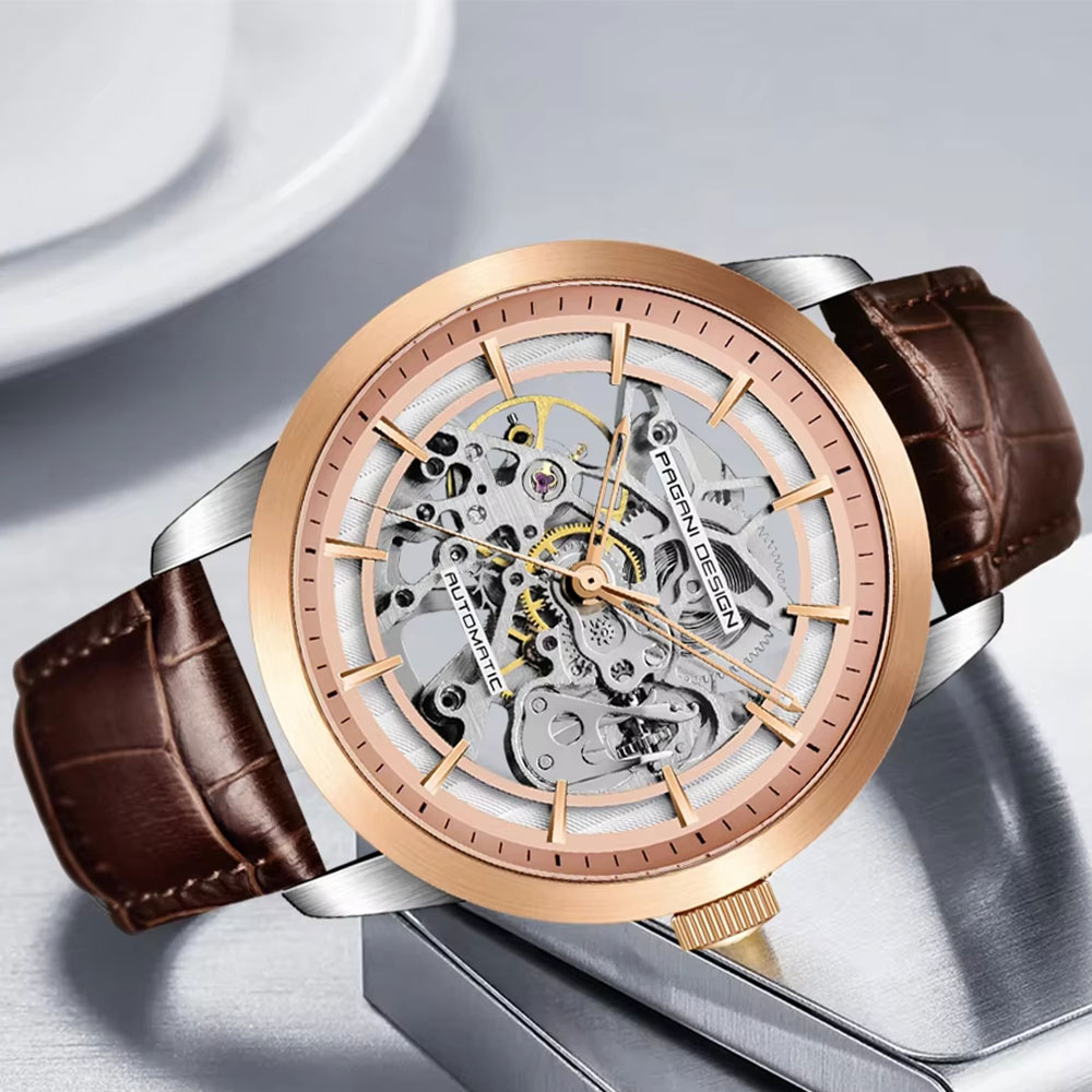 นาฬิกาข้อมือผู้ชาย PAGANI DESI - Men Mechanical Watch Sapphire Crystal บทวิจารณ์และราคา