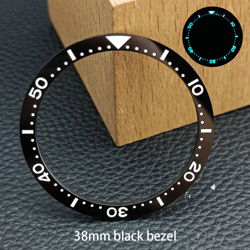 ขอบนาฬิกาเซรามิกแบบแบนขนาด 38* - Watch Bezel Insert Ceramic Luminous บทวิจารณ์และราคา